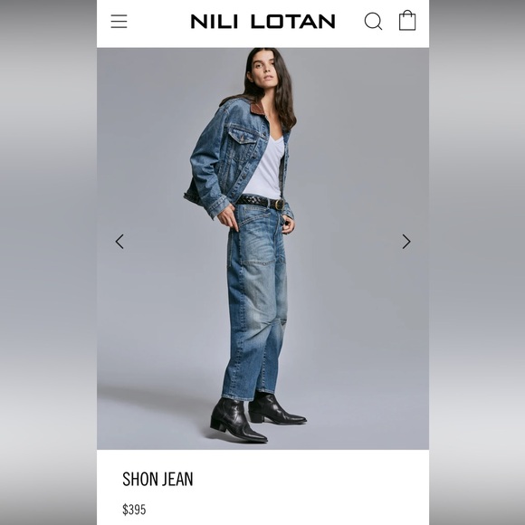 Nili Lotan Shon Jean, size 31 - Picture 4 of 13
